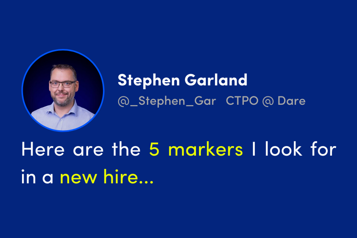 Copy Of Steve Garland 5 Things We Look For In Our Hires